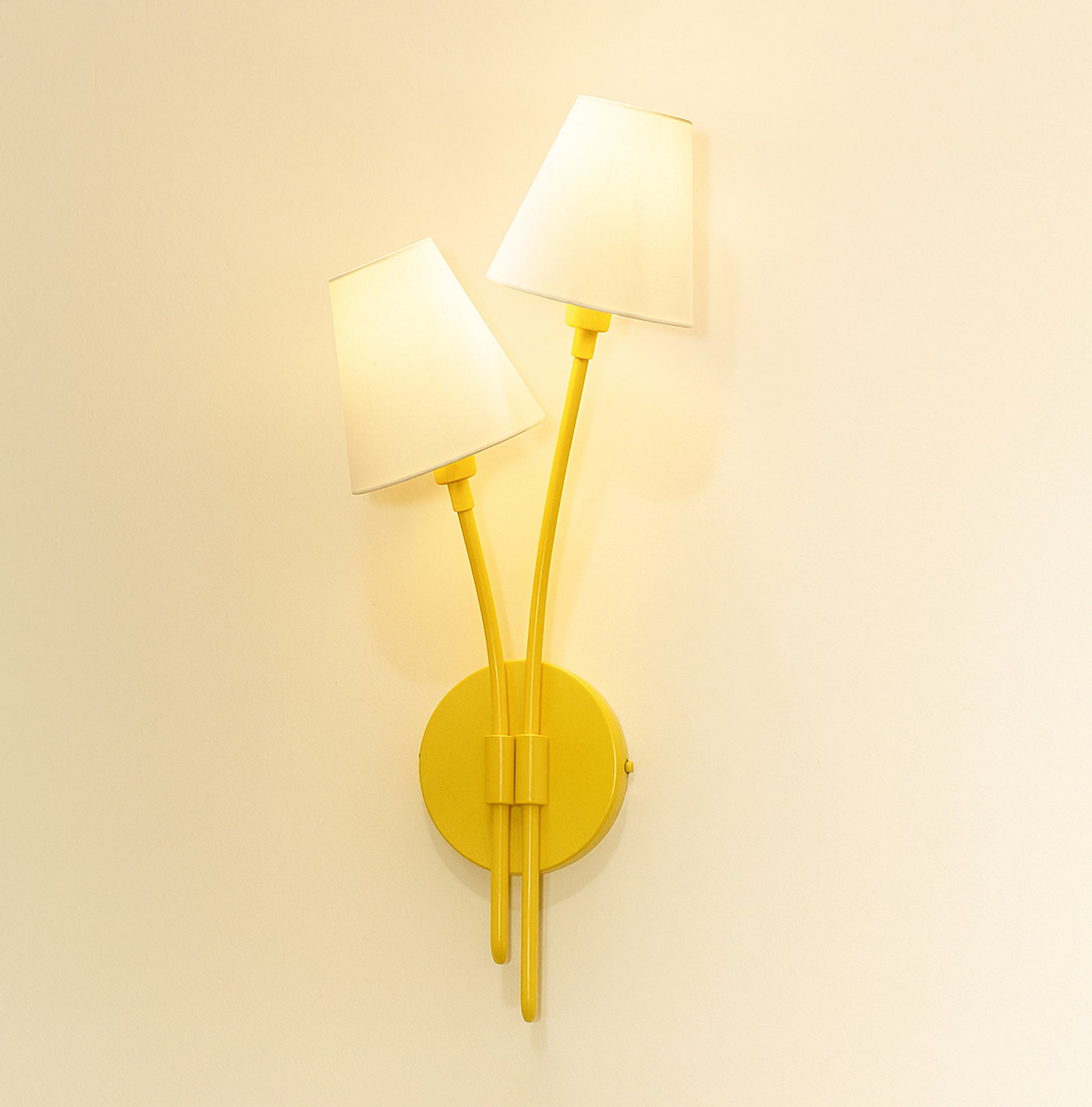 Brighten Up Any Room with Yellow Wall Sconces Yellow