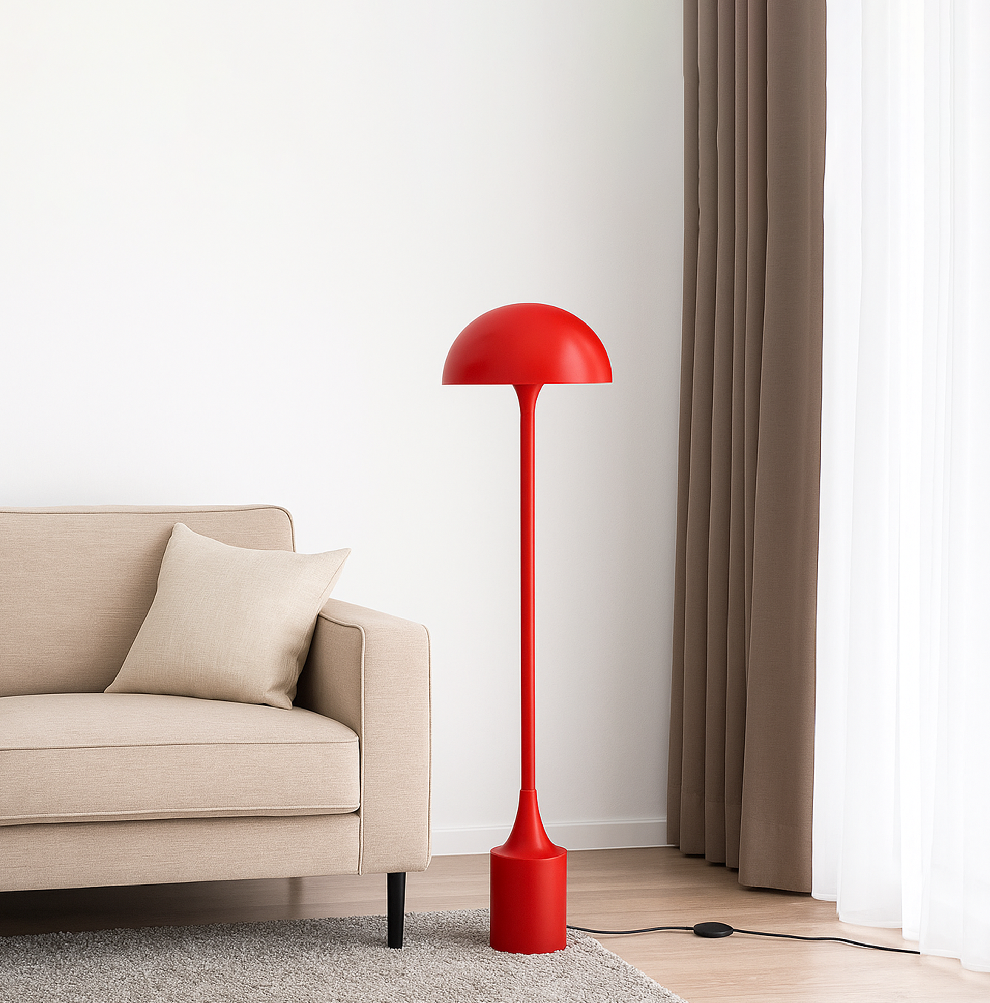 Red Floor Lamps: A Statement of Luxury and Style Red
