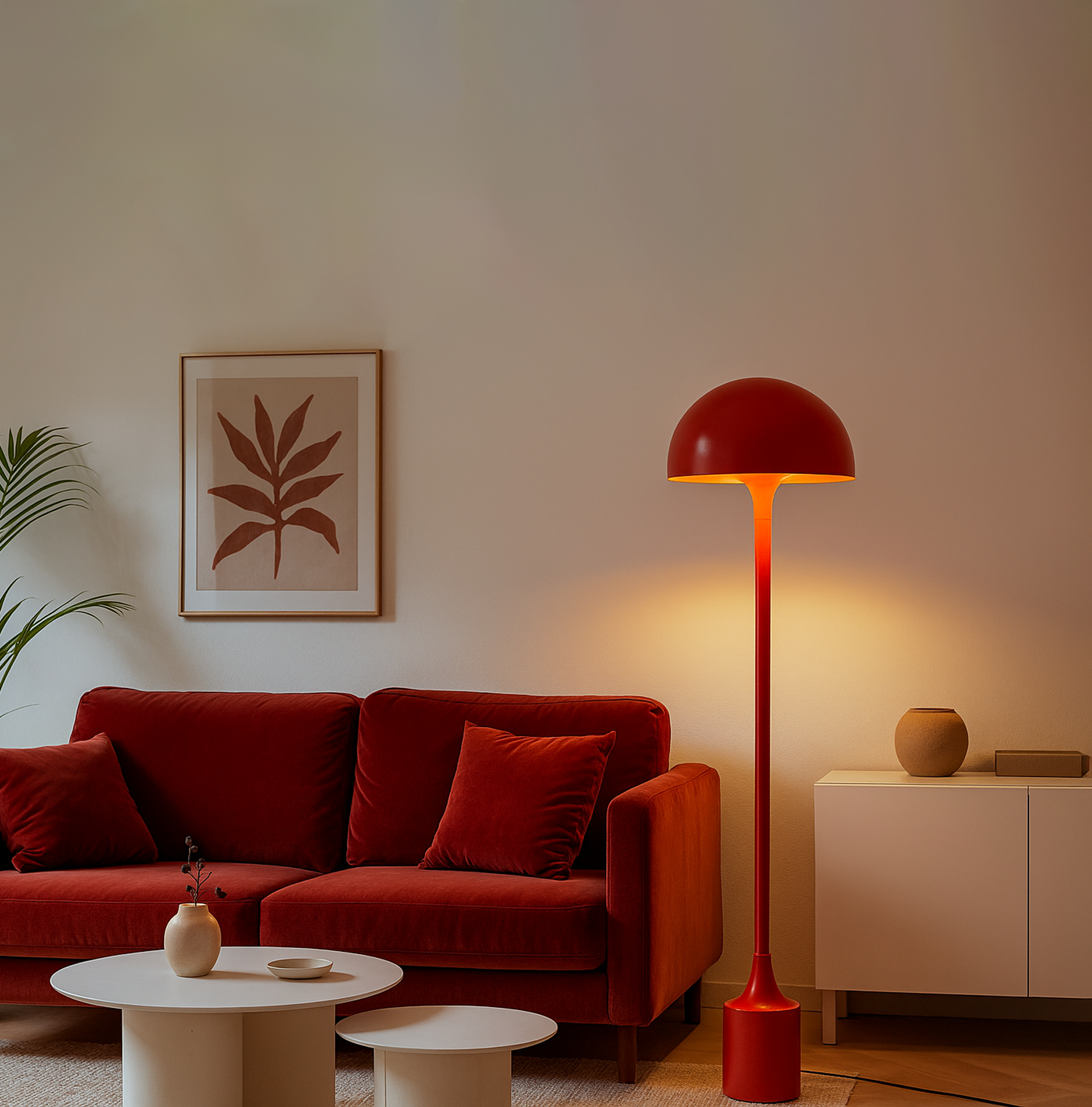Red Floor Lamps: A Statement of Luxury and Style Red