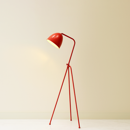 Maintain Your home decor with Floor lamp Red