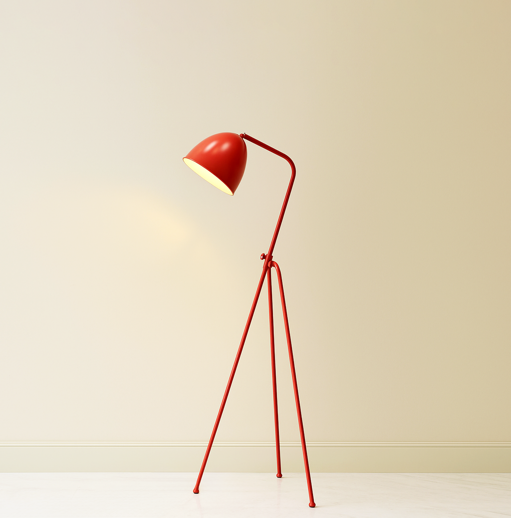 Maintain Your home decor with Floor lamp Red