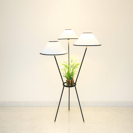 Modern Industrial Floor Lamp for Living Room Decor golden