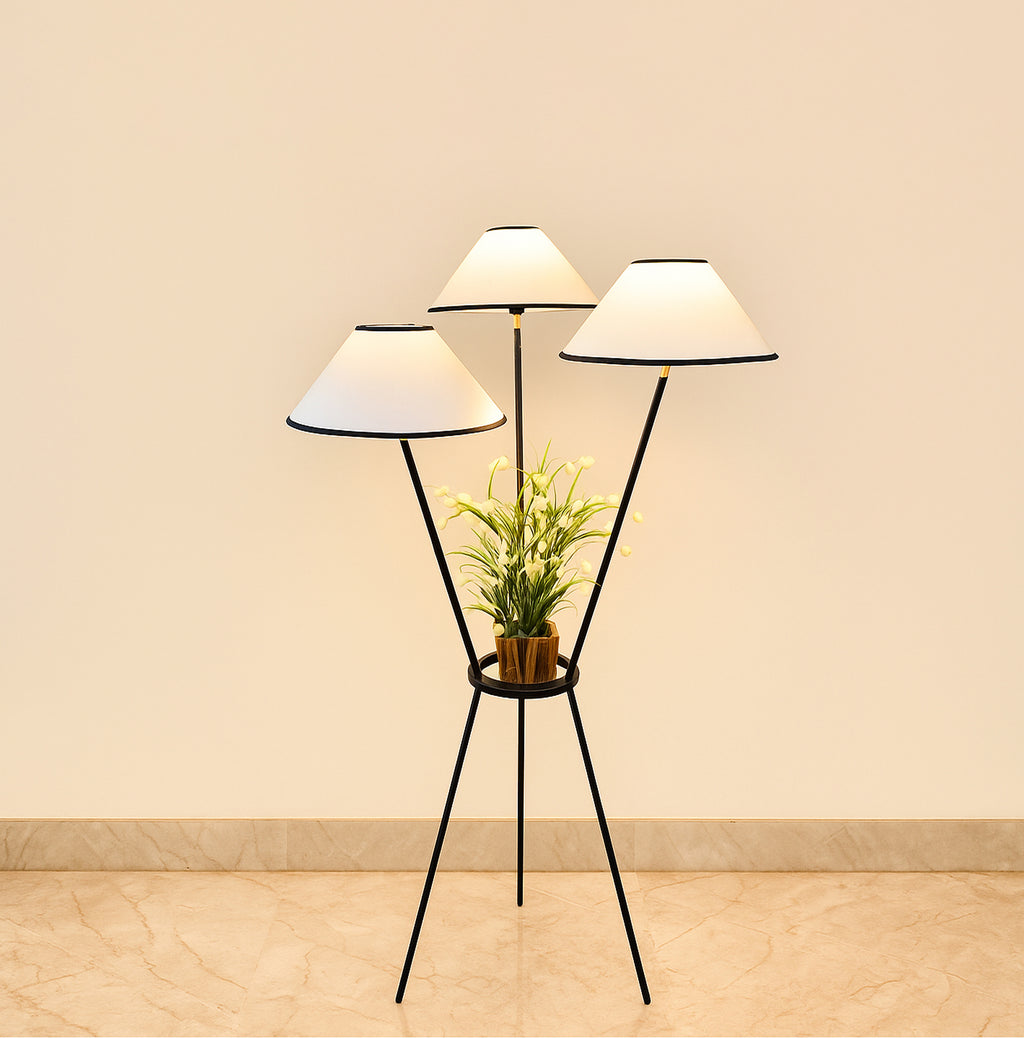Stunning Floor Lamps to Brighten Your Home matte black