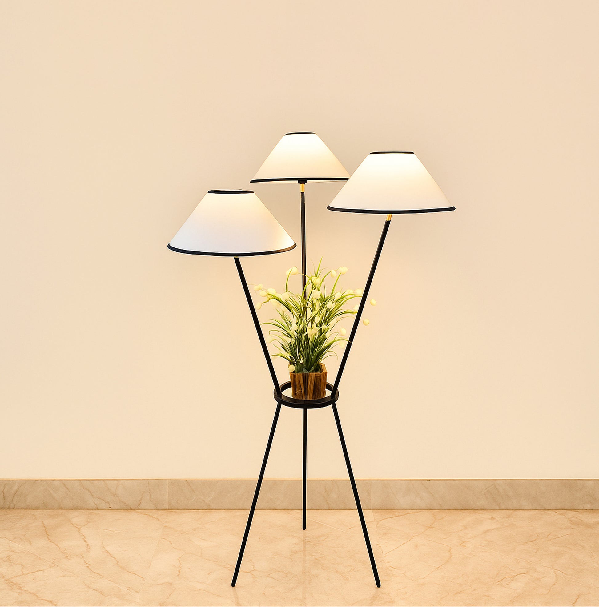 Stunning Floor Lamps to Brighten Your Home matte black