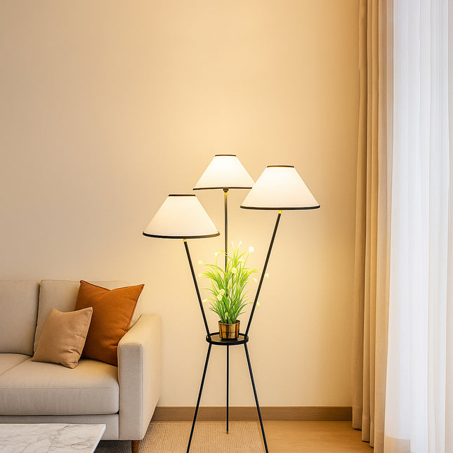 Stunning Floor Lamps to Brighten Your Home matte black