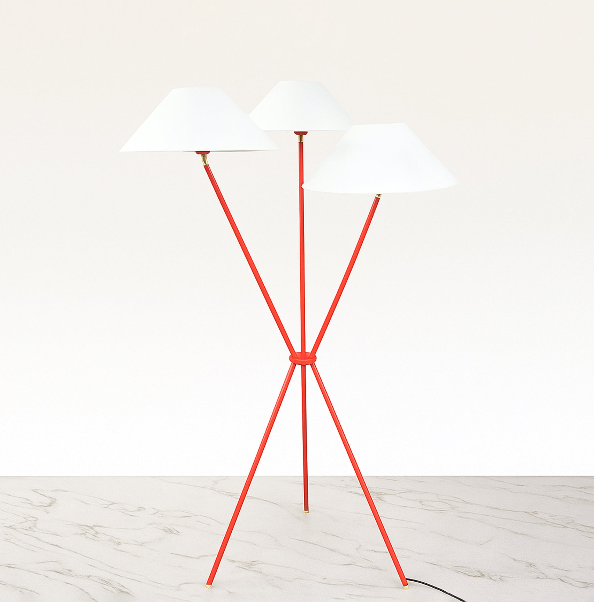 Trendy Floor Lamps to Upgrade Your Home Decor Red