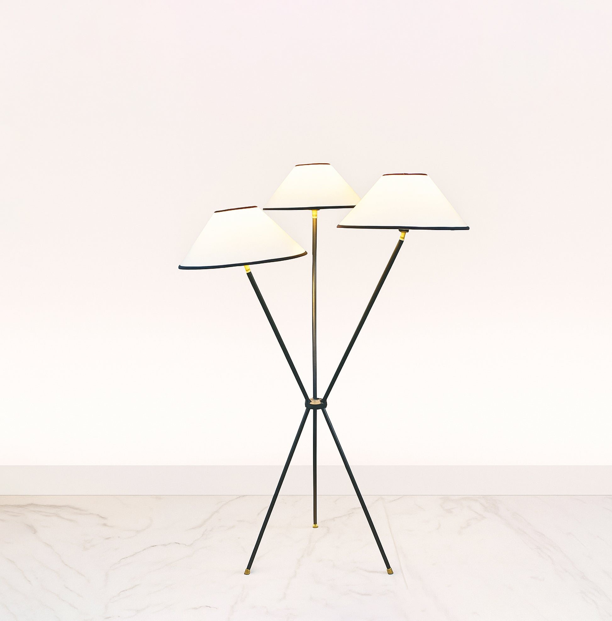 Floor Lamps: A Blend of Functionality and Style matte black