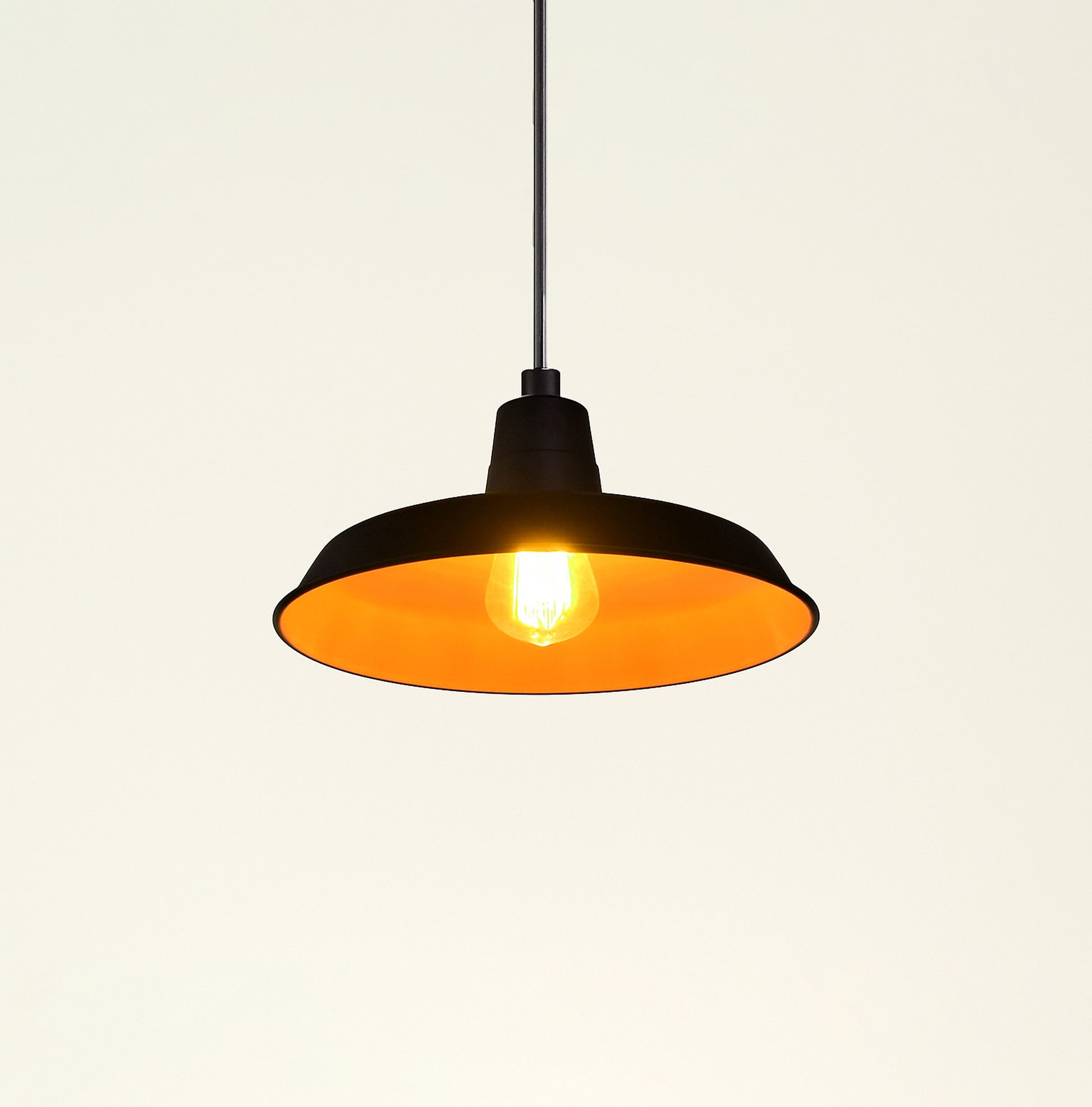 Transform Your Space with Elegant Black Hanging Lights matte black