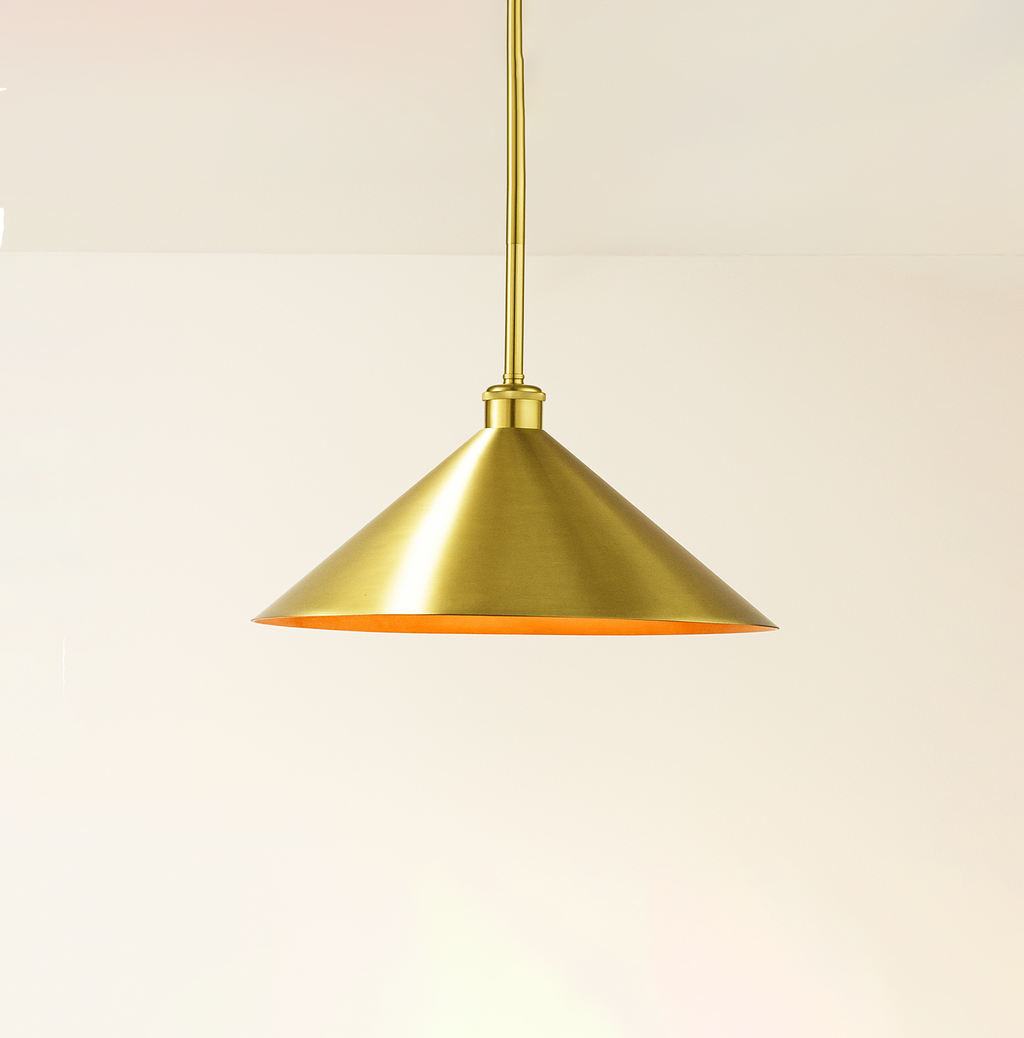 Style Your Space with Golden Hanging Lamps Golden