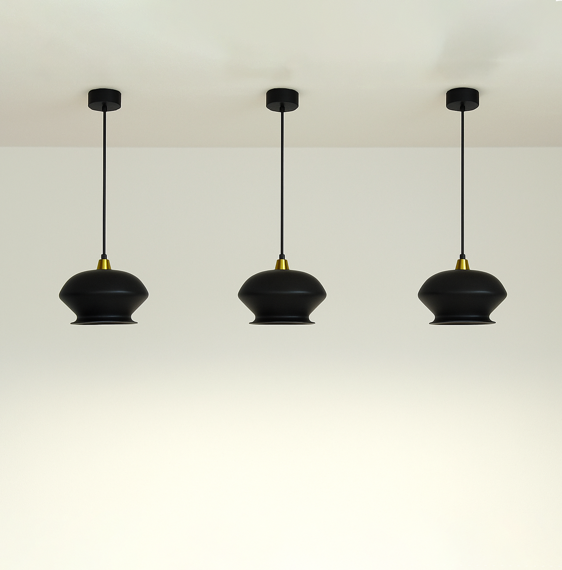 Brighten Up Your Home with a Black Hanging Lamp black