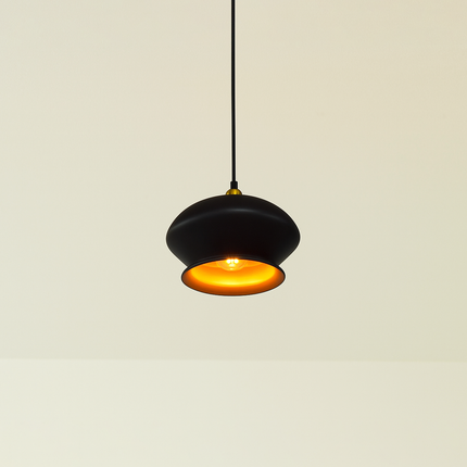 Brighten Up Your Home with a Black Hanging Lamp black