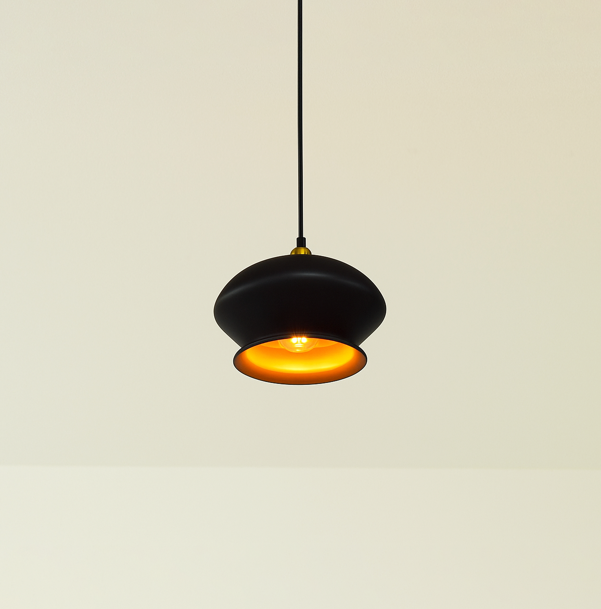 Brighten Up Your Home with a Black Hanging Lamp black
