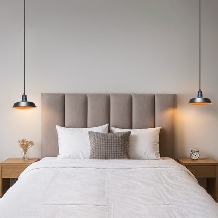 Transform Your Space with Elegant Black Hanging Lights matte black