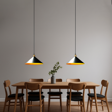 Discover the Beauty of Black Hanging Lamps matte black