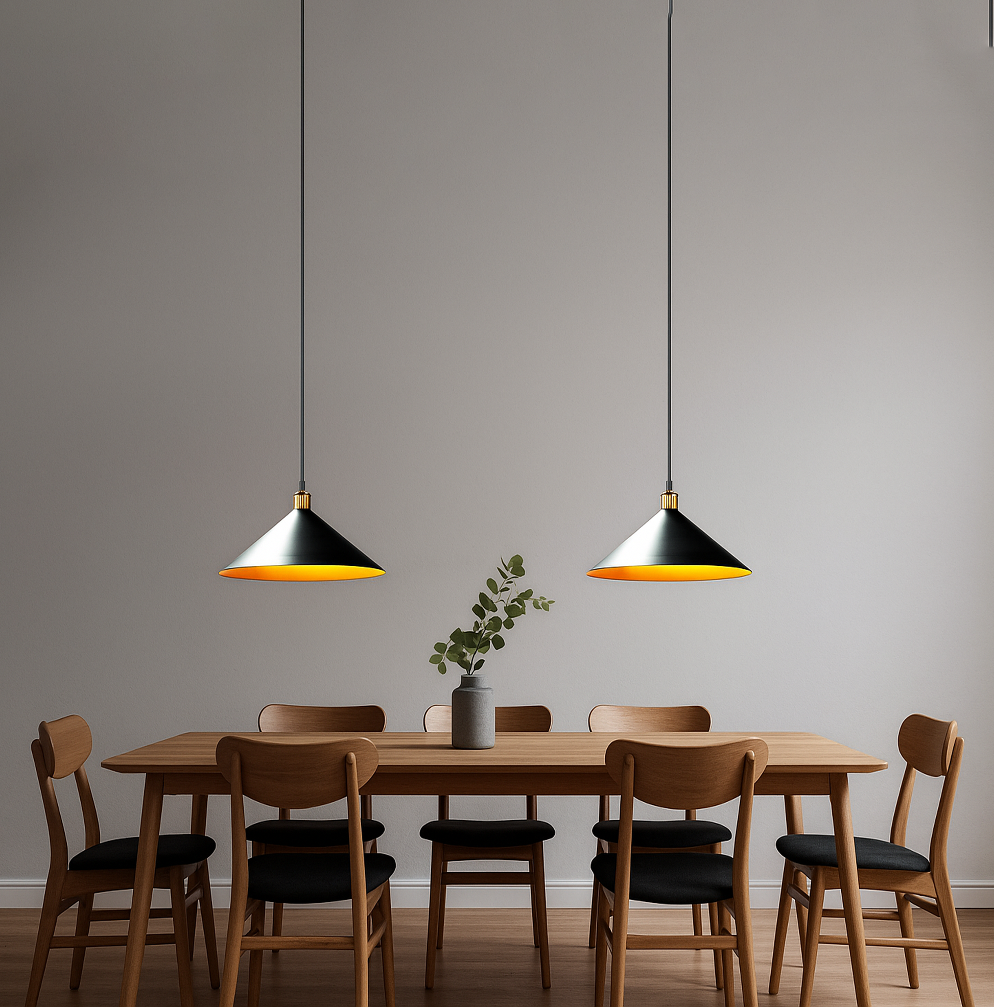 Discover the Beauty of Black Hanging Lamps matte black