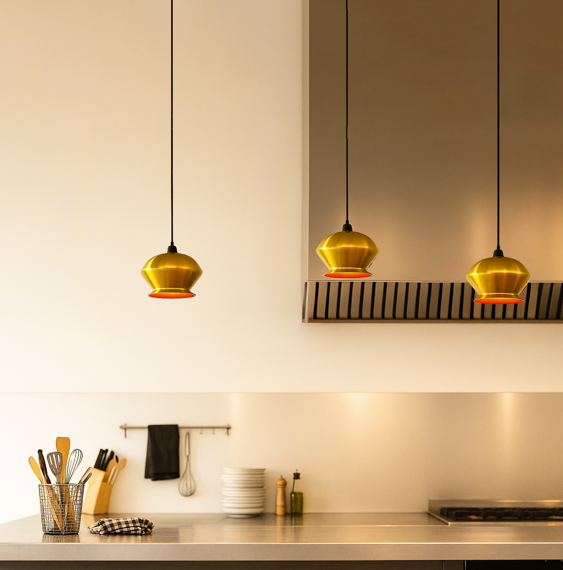 Unique Golden Hanging Lamps That Will Captivate You Golden