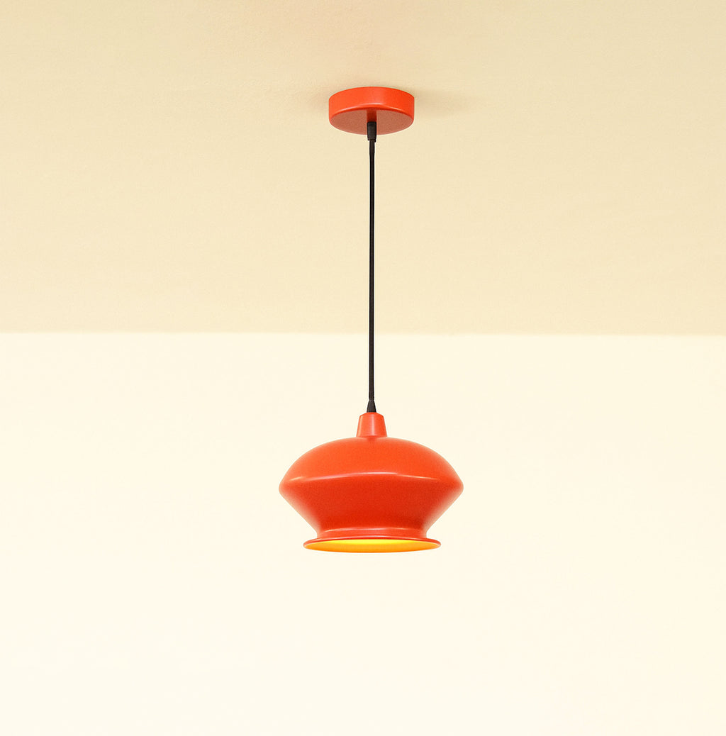 Choose a Red Hanging Lamp for Your Home red