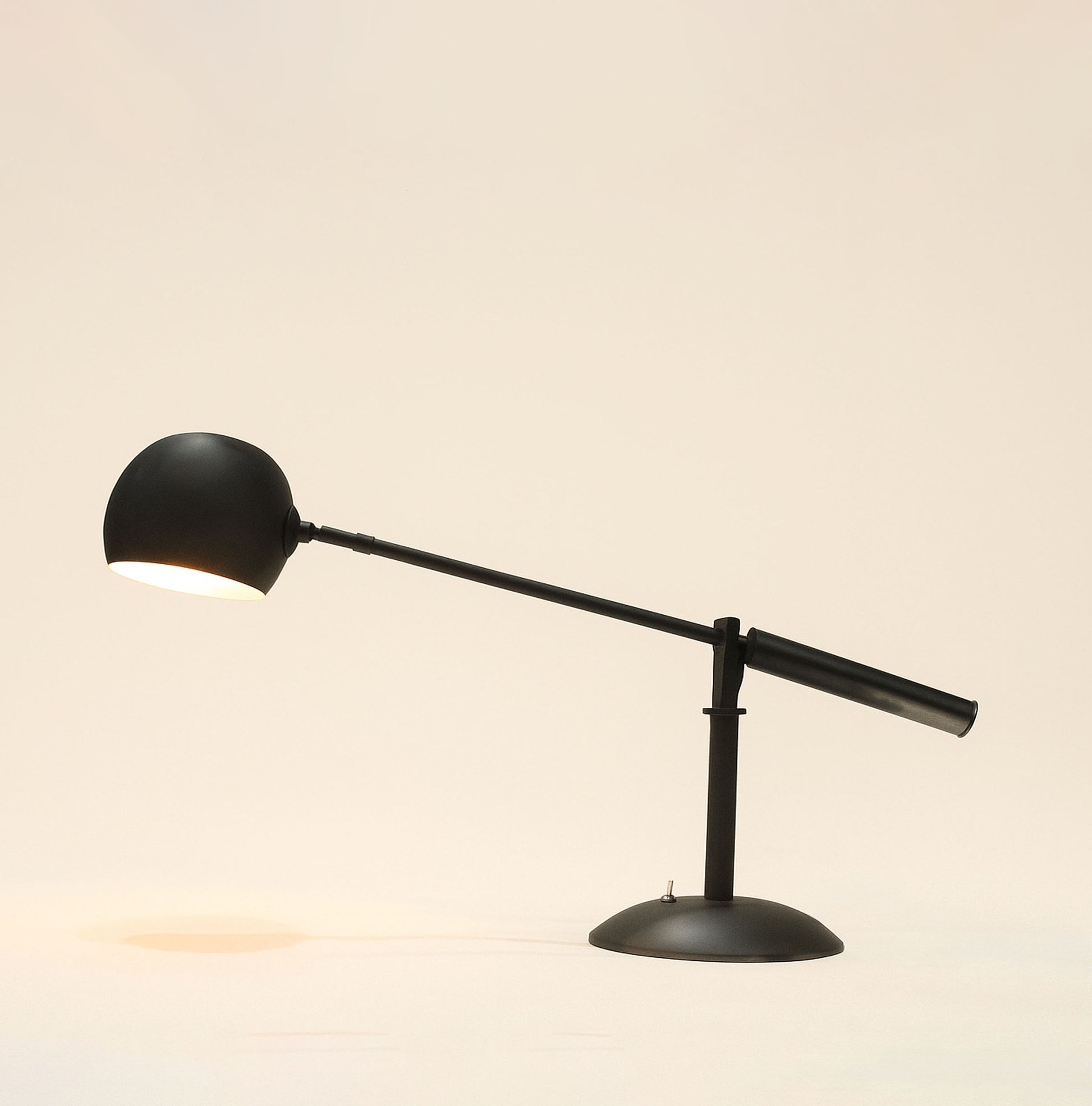The Art of Lighting: Discover the See-Saw Table Lamp matte black