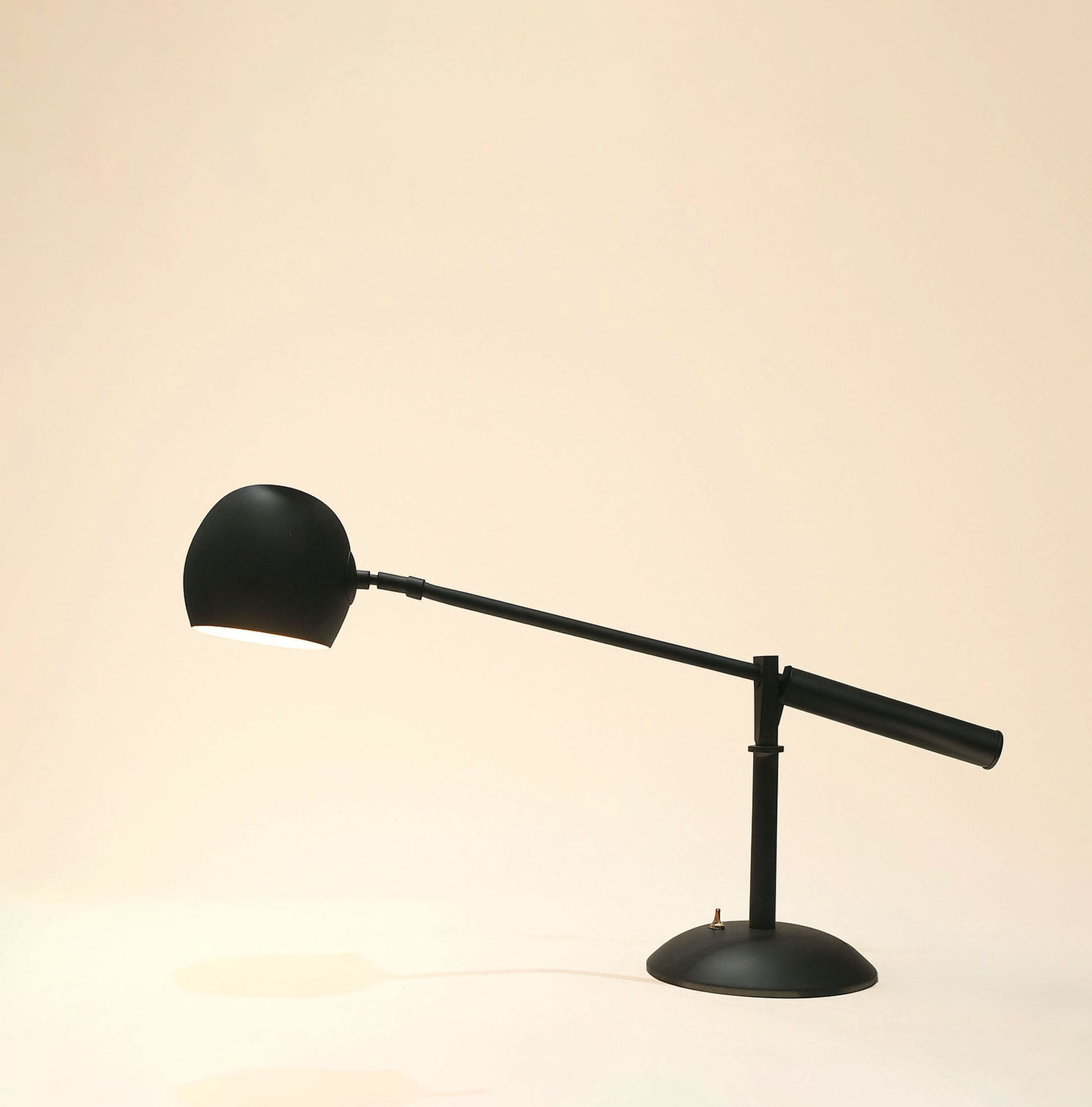 The Art of Lighting: Discover the See-Saw Table Lamp matte black