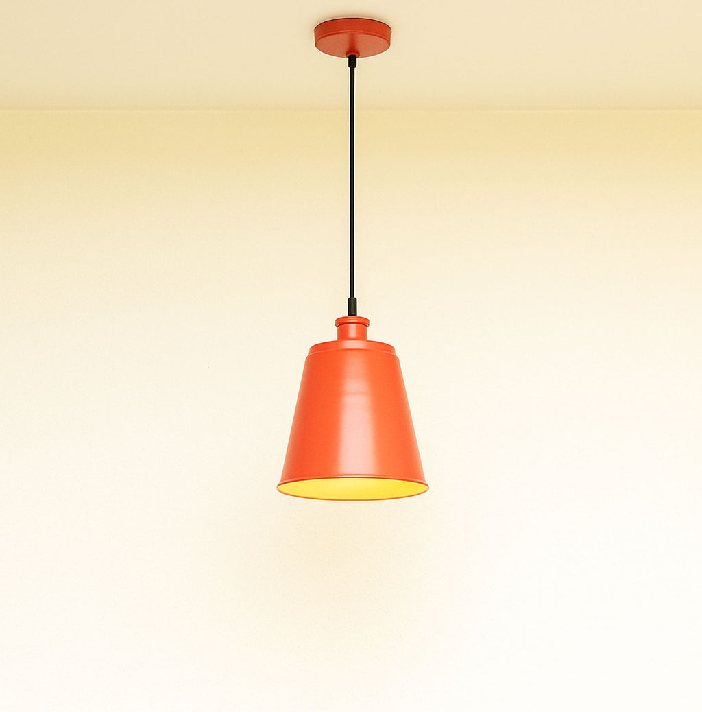 Elevate Your Interior Design with Black Hanging Lights red