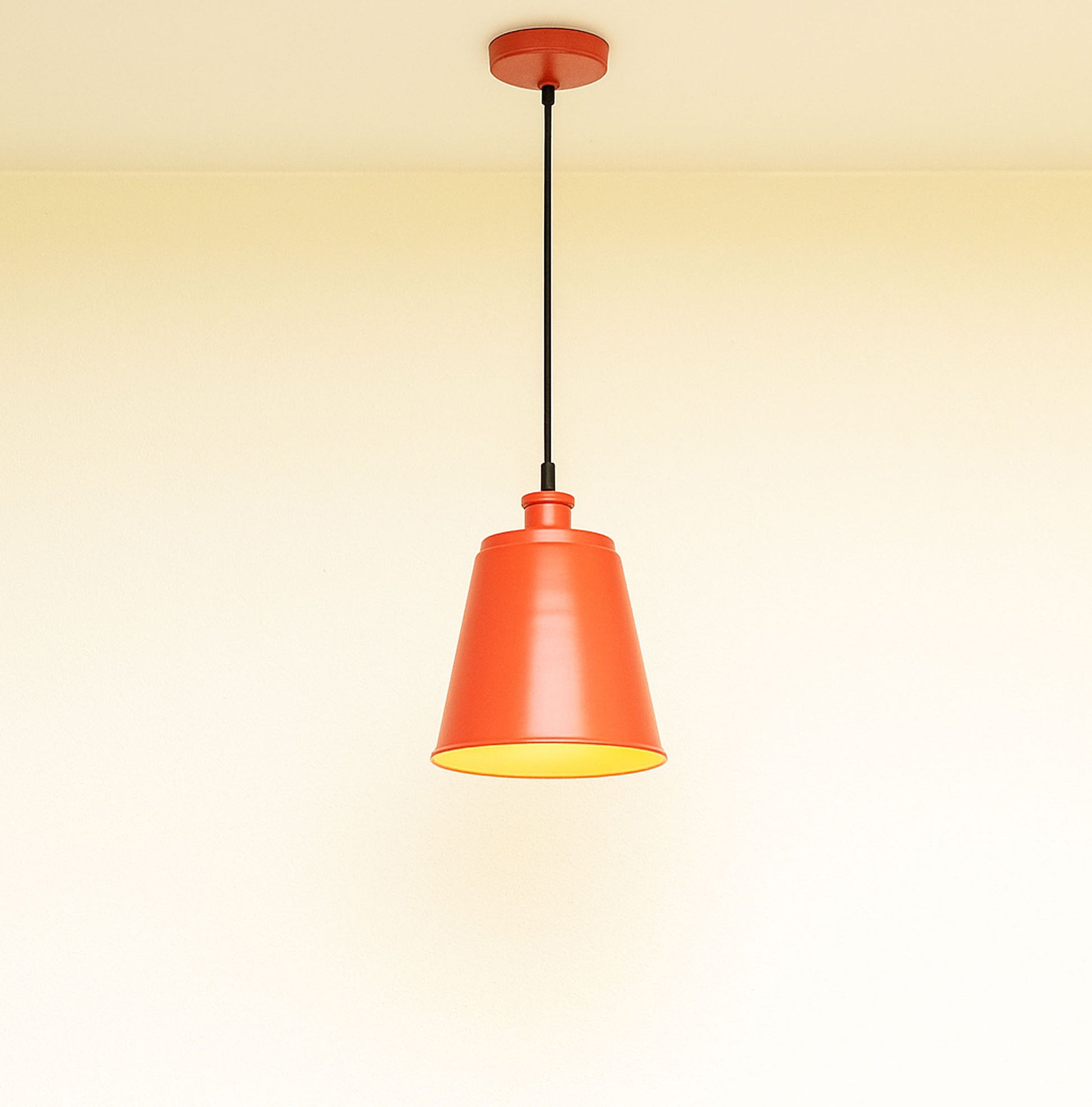 Elevate Your Interior Design with Black Hanging Lights red