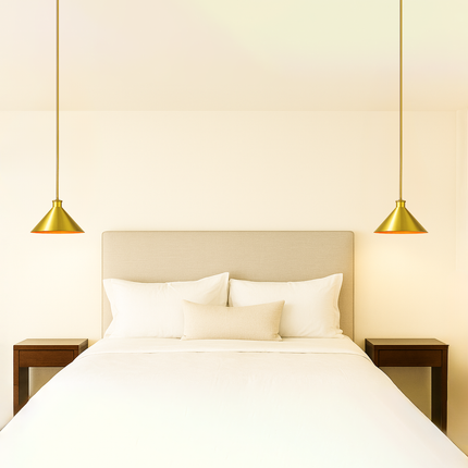 Style Your Space with Golden Hanging Lamps Golden