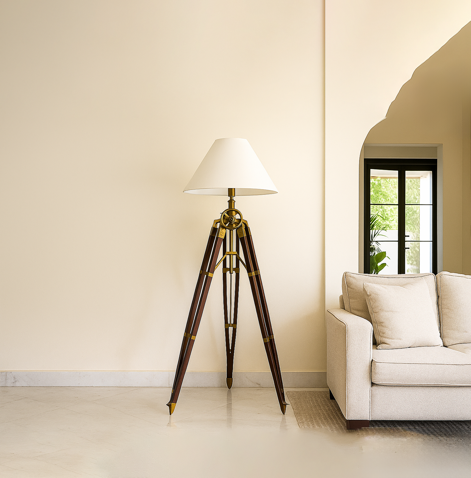 Floor Tripod Lamps: A Perfect Blend of Art and Light Rose Gold