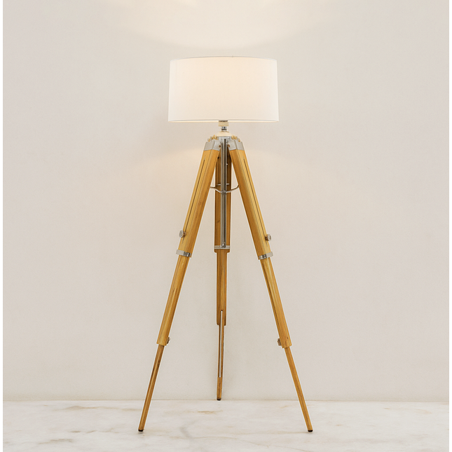 Discover the Charm of Floor Tripod Lamps Wooden