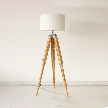 Discover the Charm of Floor Tripod Lamps Wooden