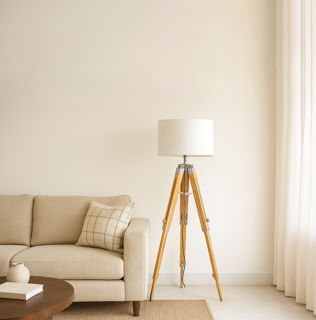 Discover the Charm of Floor Tripod Lamps Wooden