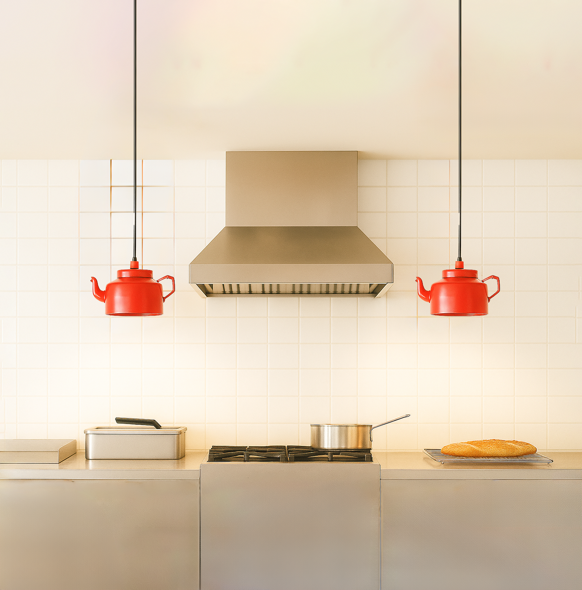 Red Hanging Lights: A Bold Statement for Any Room red