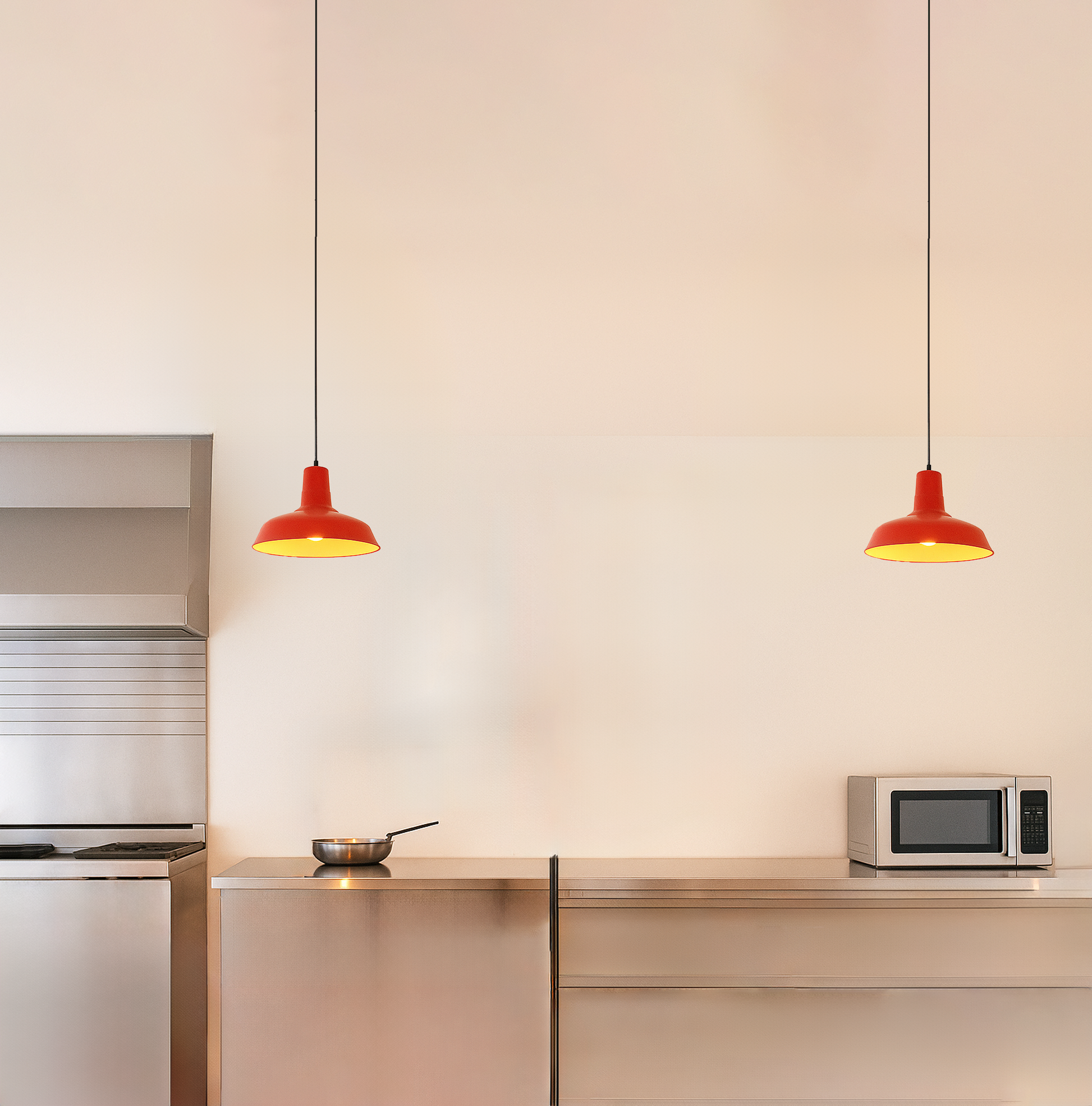 Discover the Versatility of Red Hanging Lights red