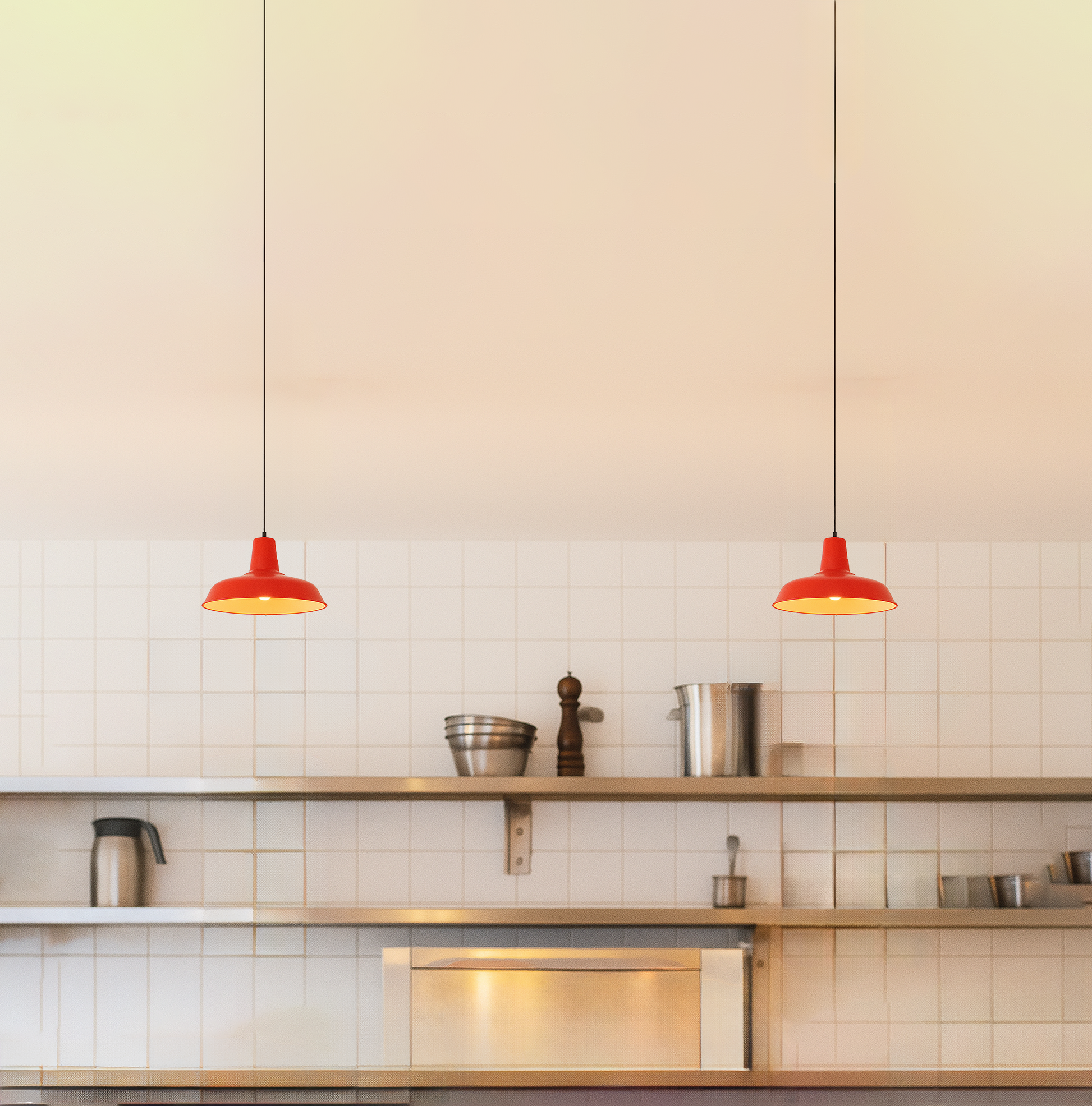 Discover the Versatility of Red Hanging Lights red