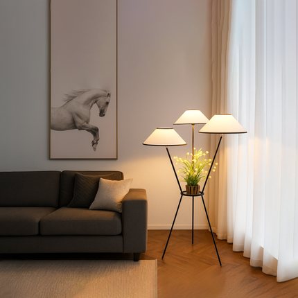 Stunning Floor Lamps to Brighten Your Home matte black