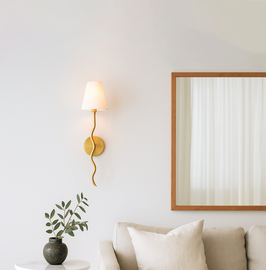 The Allure of Vertical golden Lamps in Home Design