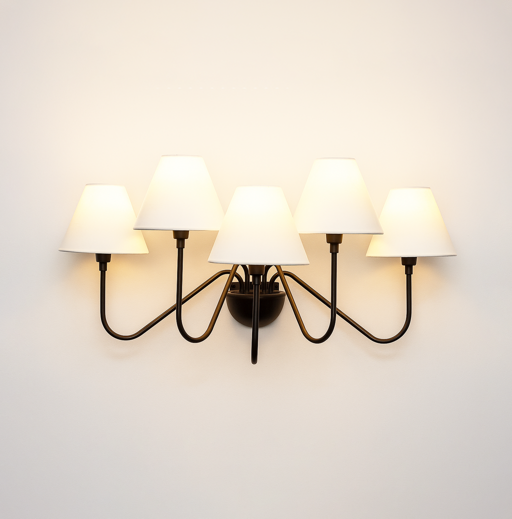 Style Your Space with a Five Light Wall Lamp