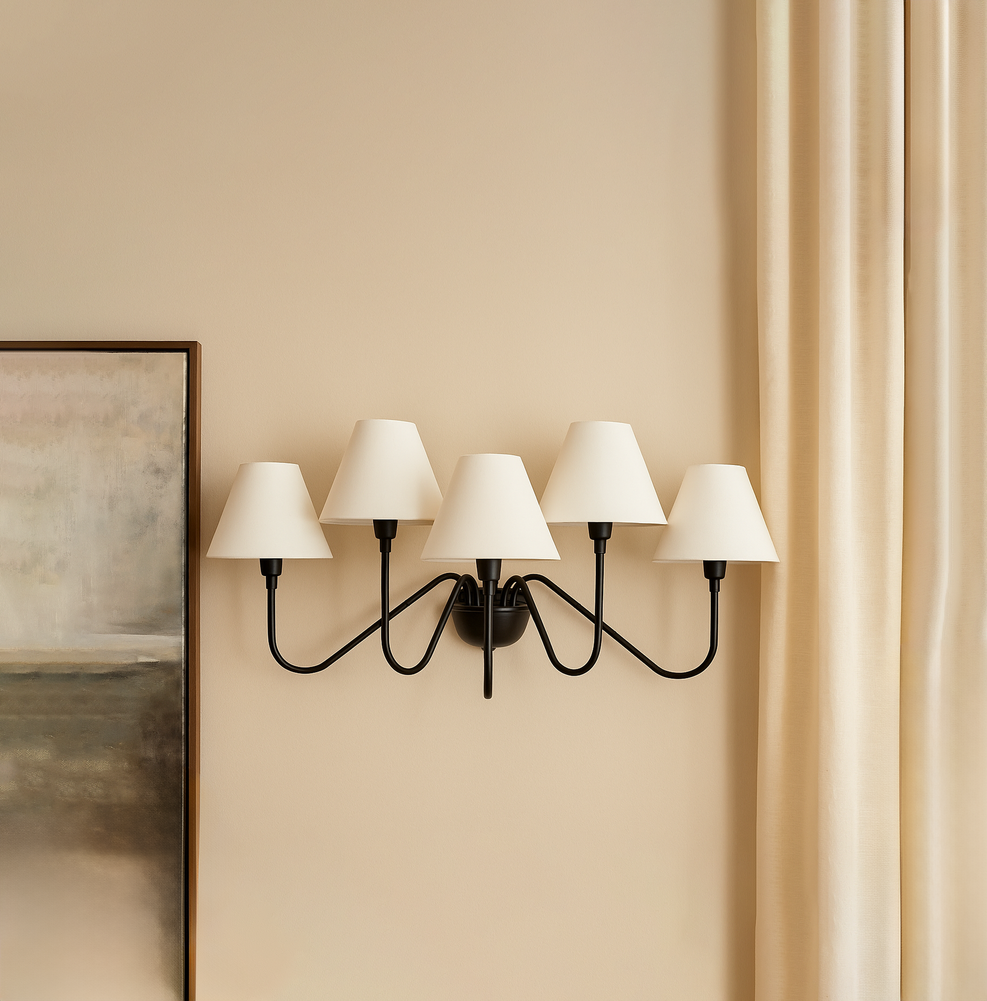 Style Your Space with a Five Light Wall Lamp