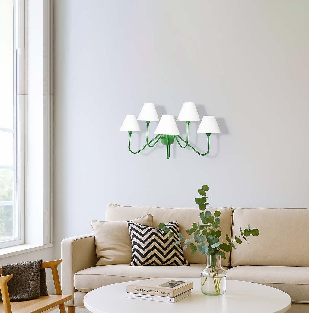 Style Your Space with a Five Light Wall Lamp