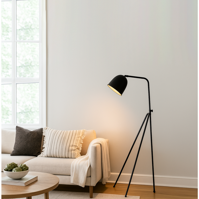 Black Floor Lamps Are a Must-Have for Your Home matte black