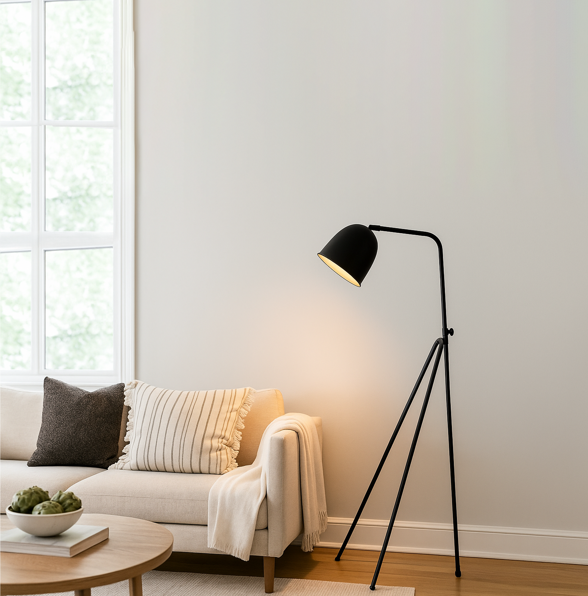 Black Floor Lamps Are a Must-Have for Your Home matte black
