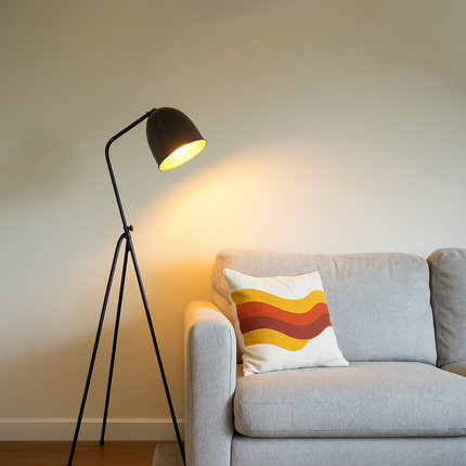 Black Floor Lamps Are a Must-Have for Your Home matte black
