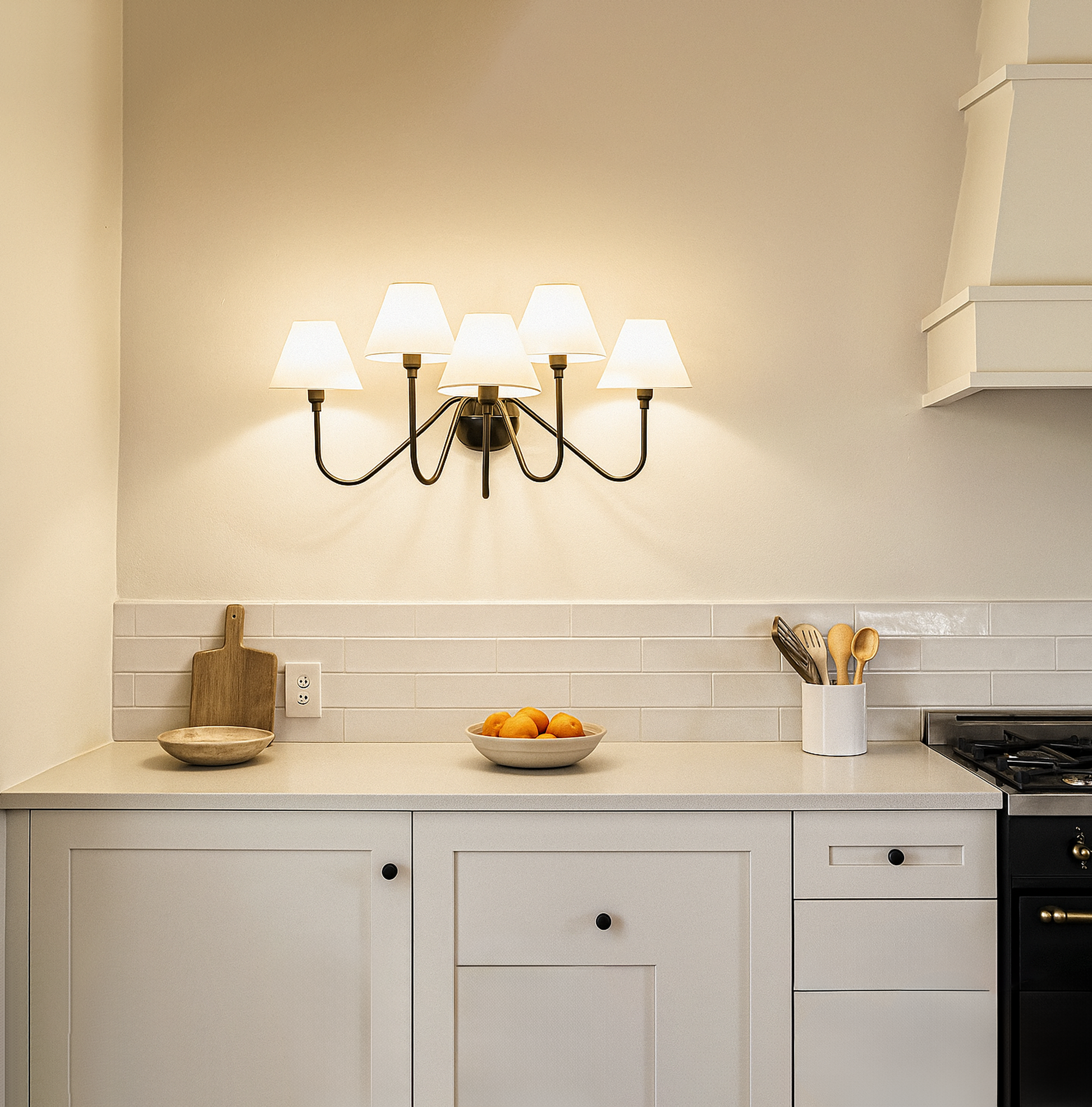Style Your Space with a Five Light Wall Lamp