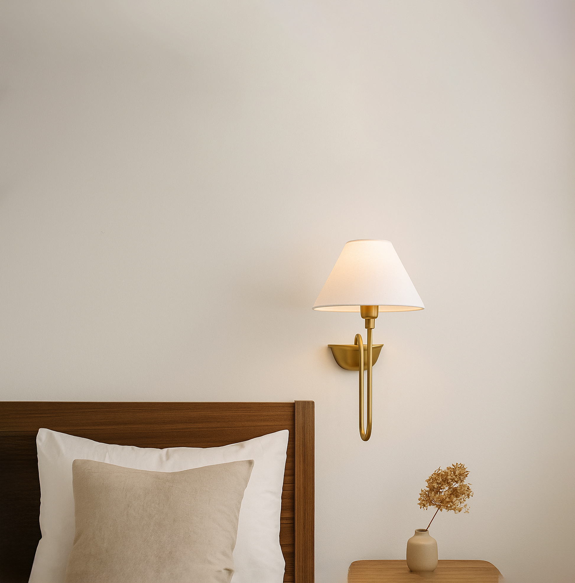 Elegant Brown Wall Lamp for Stylish Interiors