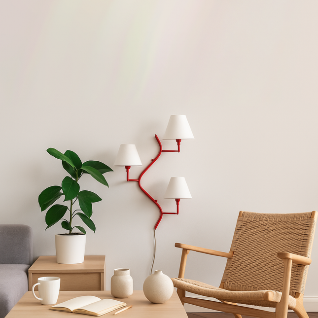 Discover the Charm of Shade red  Wall Lamps