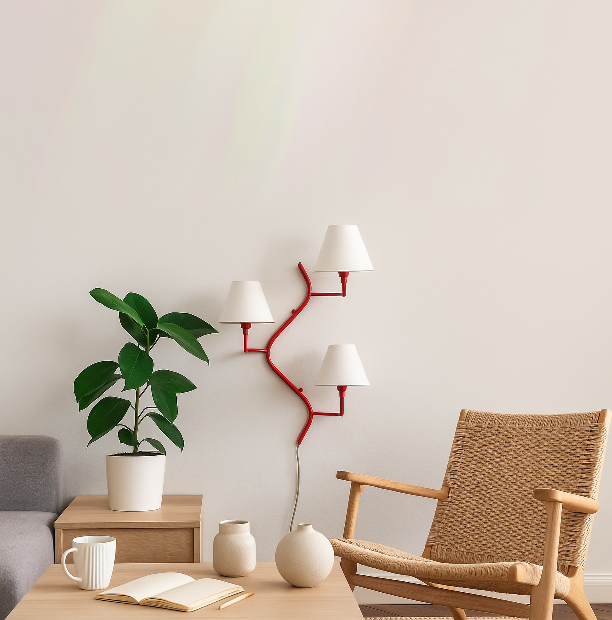 Discover the Charm of Shade red  Wall Lamps