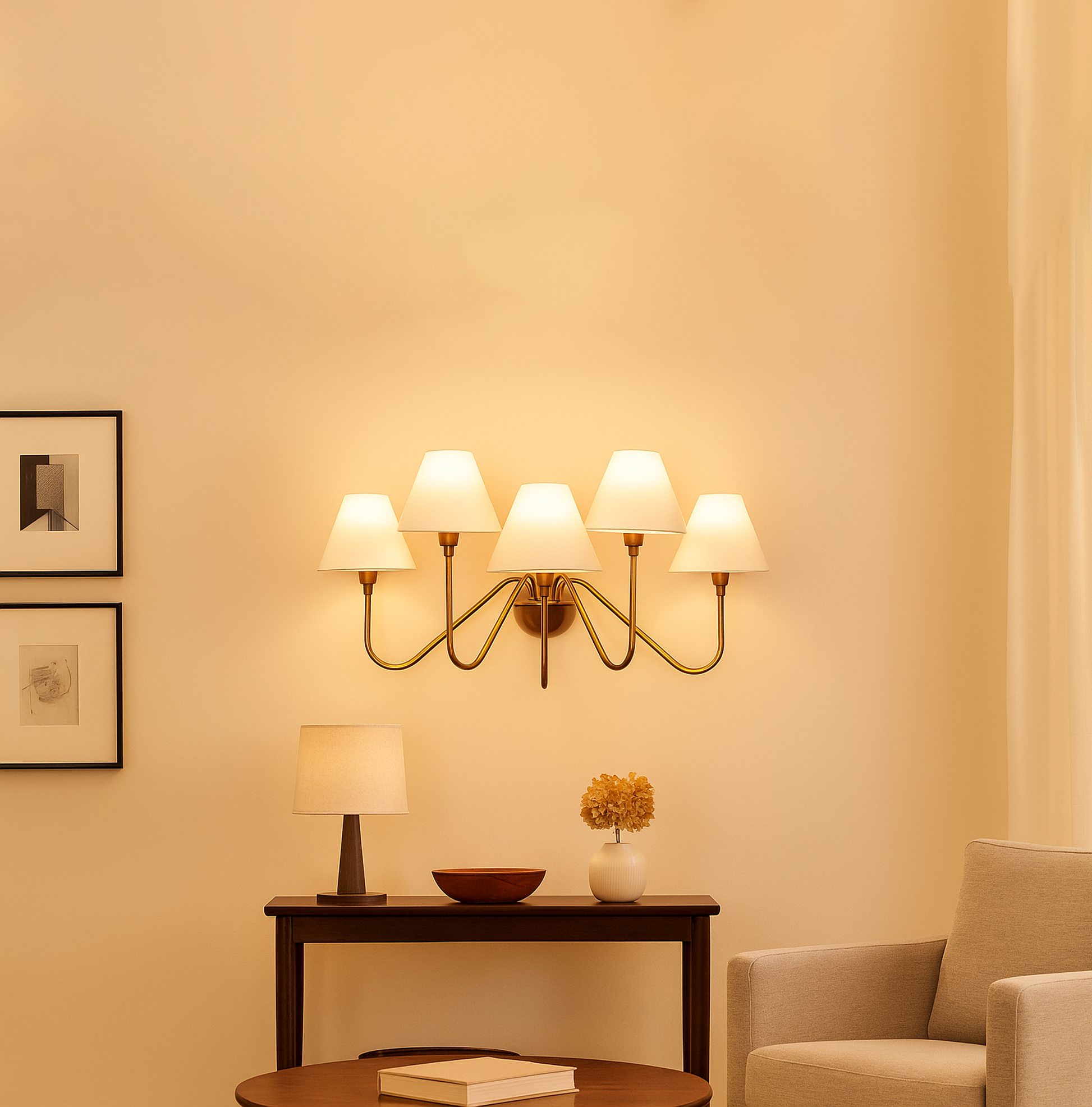 Brown Wall Sconces: A Perfect Blend of Style and Function Brown