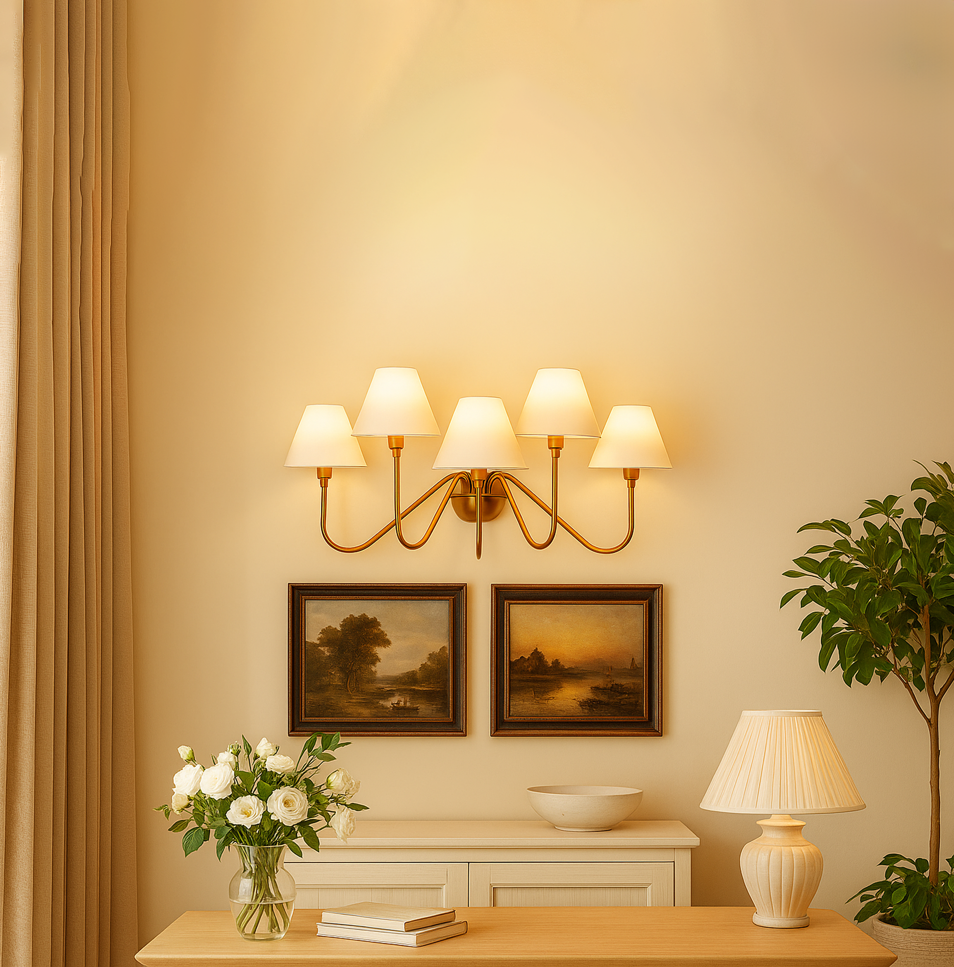 Brown Wall Sconces: A Perfect Blend of Style and Function Brown