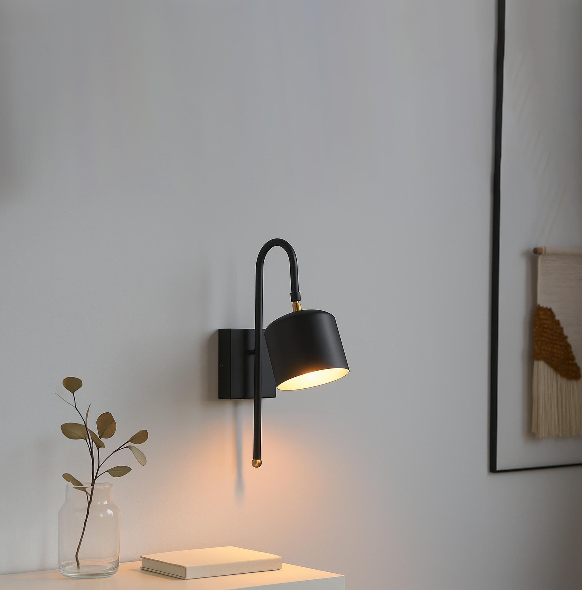 Transform Your Walls with Elegant Round black Sconces