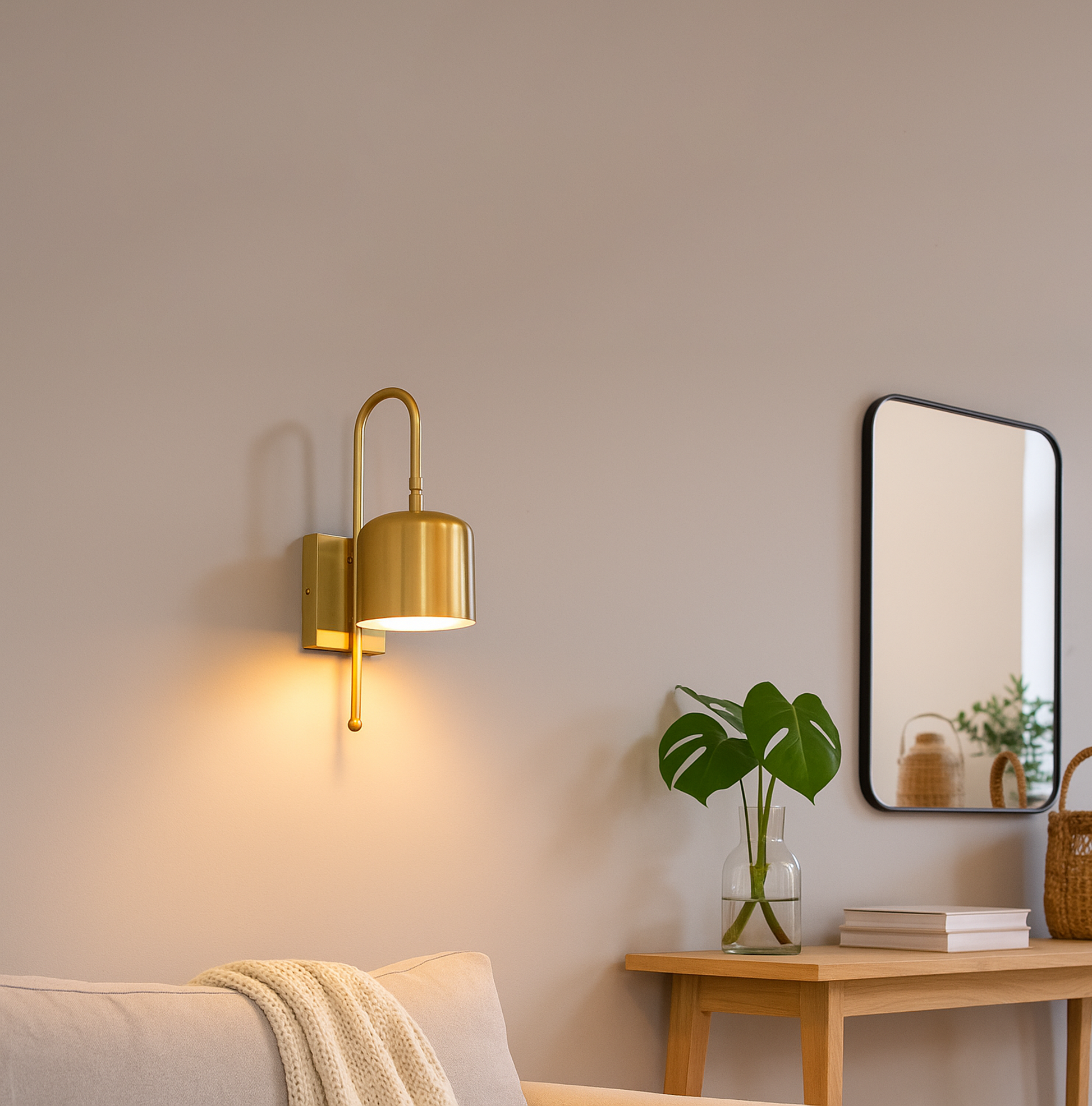 Discover the Charm of Round Shape Wall Lighting