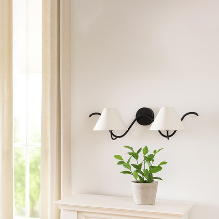 Illuminate Your Space with Elegant Two Wall Lamps